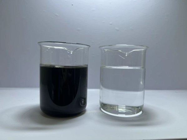 水性洗缸廢水處理效果