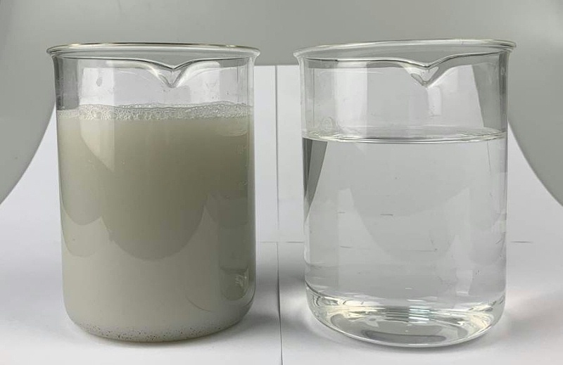 云和縣多麗實業(yè)有限公司洗缸廢水處理效果
